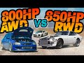 800hp Evo VIII vs 850hp 280Z | Supercar Killers GAP Audi R8 (AWD VS RWD Street Battle)