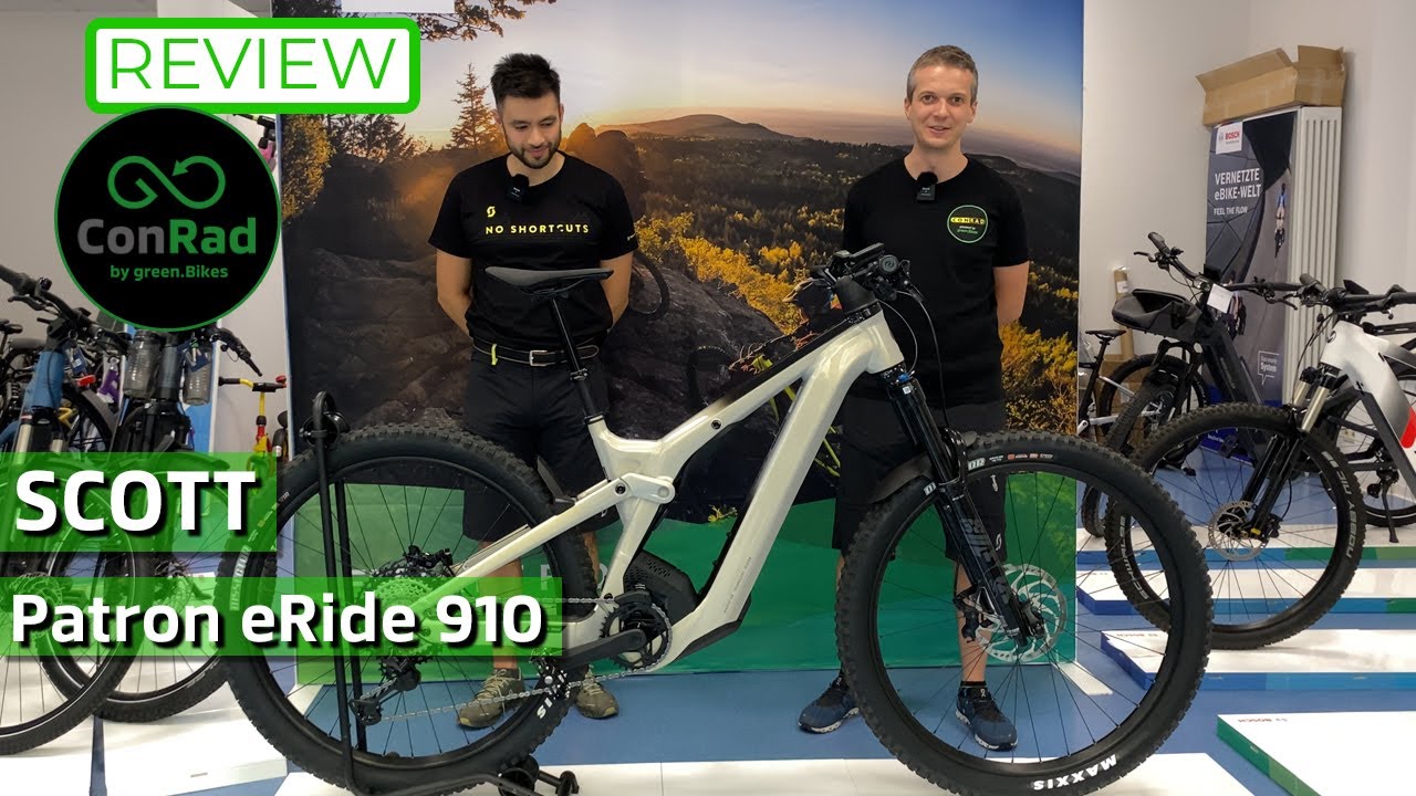 [E-Bike 2022] Scott Patron eRide 910 - ausfÃ¼hrliches Review [ConRad] - YouTube