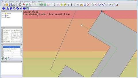 Heekscad - pocketing a sketch
