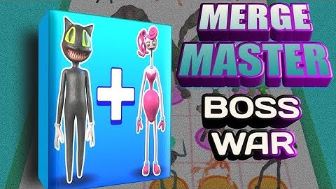 😈👿Blue Monster Huggy Wuggy😈👿 Merge Master Game Max Level Android iOS Gameplay