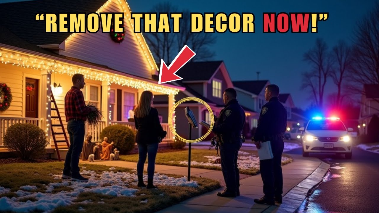 HOA Made Me Take Down My “Too Plain” Christmas Decor—The Next Day, Theirs Vanished
