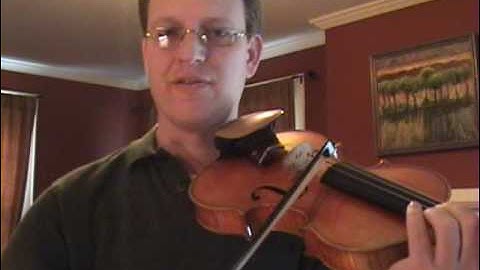 Tone Production Techniques for Violin, Part 4