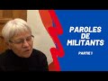 Paroles aux militants paroles de militants  partie 1  crips idf