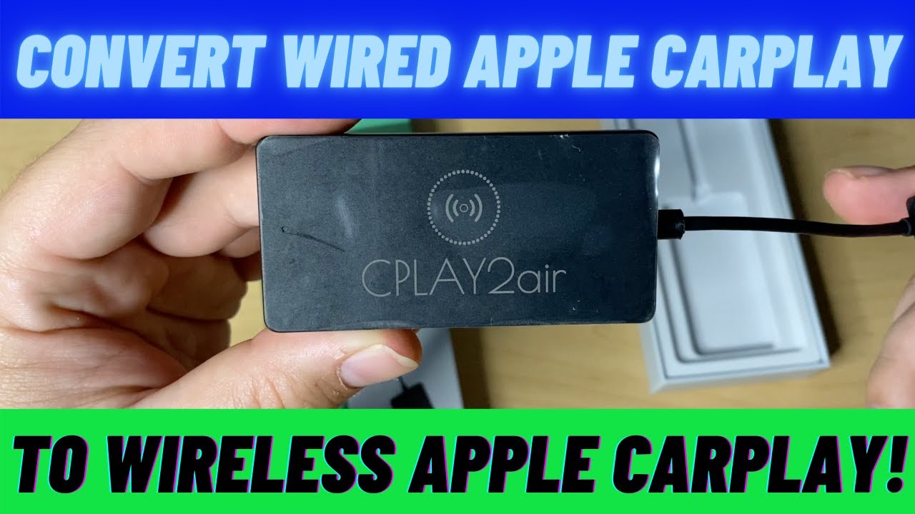 CPLAY2AIR Wireless Adapter For Factory CarPlay Review 2021 | Setup ...