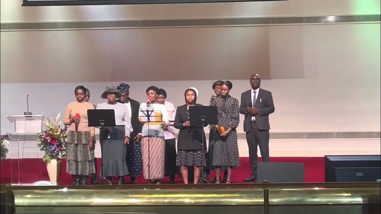 Gospel Music DCLM Choir Ministration Clapham Church, London United