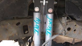E99 Ford Superduty Dual Front Shocks finally!