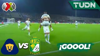 ¡QUISPE SE ESTRENA COMO GOLEADOR! | Pumas 1-0 León | CL2024 - Liga Mx J15 | TUDN