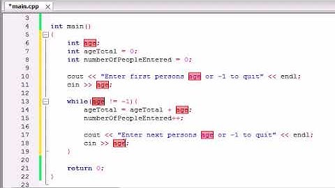 Buckys C++ Programming Tutorials   20   Sentinel Controlled Program