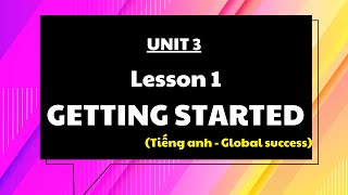 Giáo án powerpoint Unit 3 Lesson 1 Getting started | Powerpoint Tiếng anh 10 Global Success