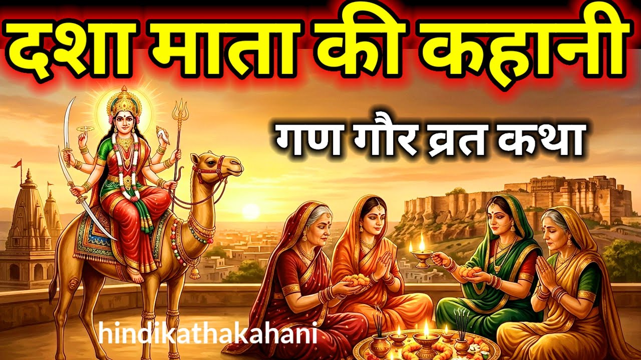 दशा माता की कहानी || गणगौर व्रत कथा || चैत्र मास मे सुनी जाने वाली दशा माता की व्रत कथा