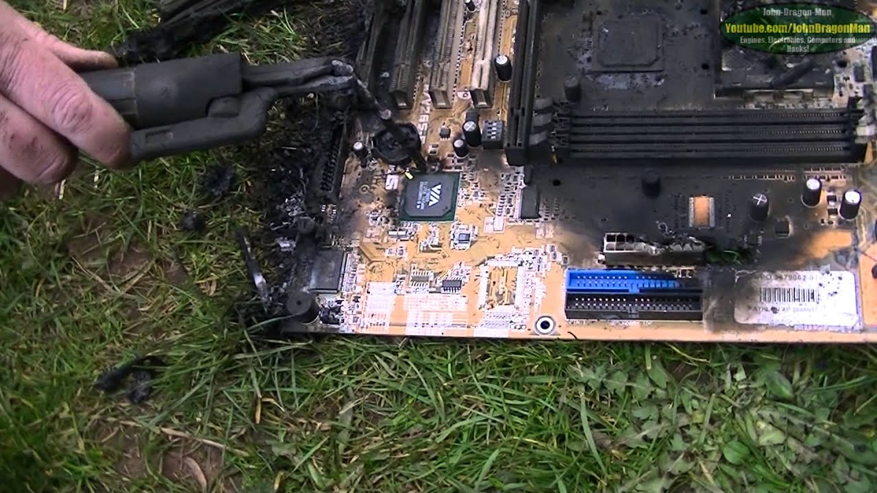 Motherboard Death by Welder part 3