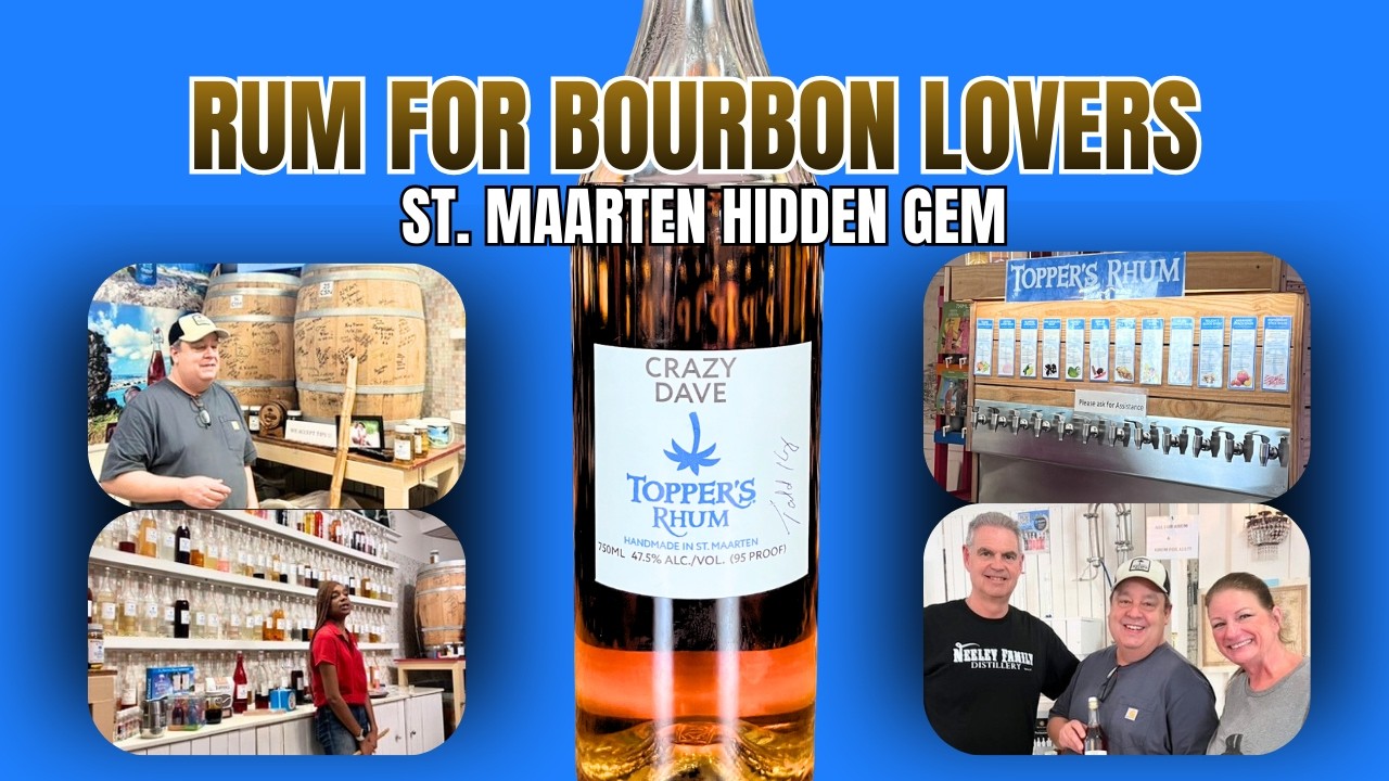 Tasting 40+ Rums in St. Maarten! Topper’s Rhum Tour