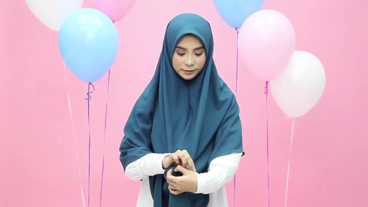 HIJAB TUTORIAL : PLAIN SQUARE AISYA (Online Shop)