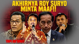 Download Lagu AKHIRNYA ROY SURYO MINTA MAAF KE JOKOWI,MUNGKIN INI YANG DI INGINKAN OLEH JOKOWI!! MP3