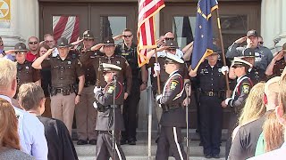 Honoring fallen officers in Boone County, Indiana