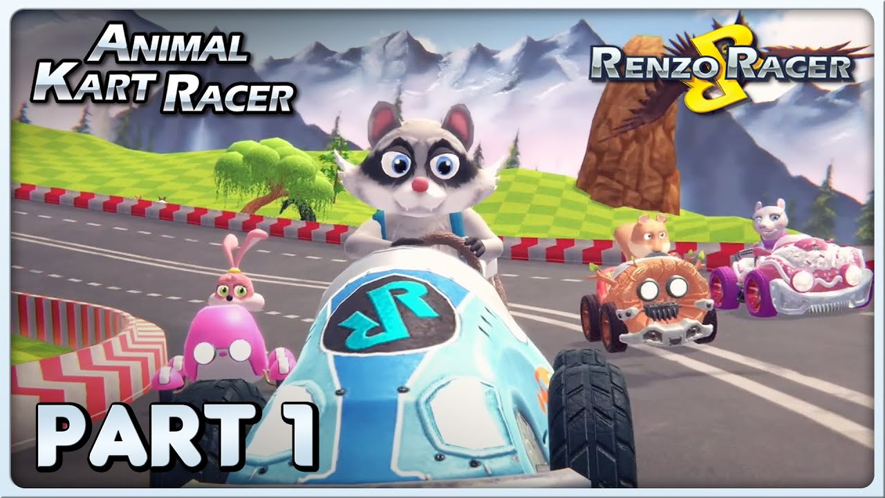 Animal Kart Racer / Renzo Racer (PS5) - TTG 1 - Part 1 - Sunflower Cup