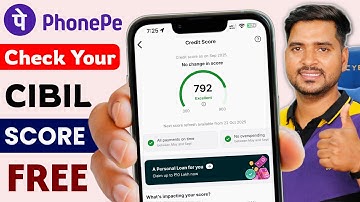 Phonepe Cibil Score Check | Cibil Score Phonepe | How to Check Cibil in Phonepe | 2025