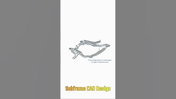Subframe CAD Design #cad #solidedge #solidworks #catia