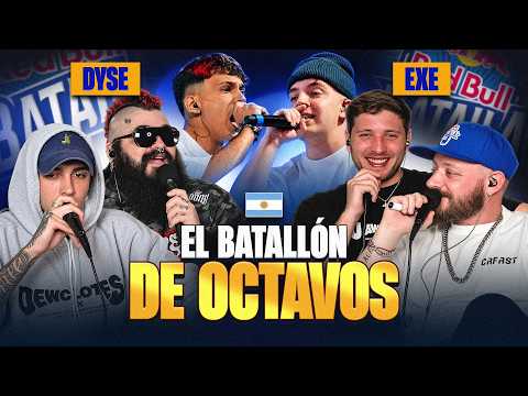 EPIC ROUND OF 16 BATTLE 🤯 DTOKE reacts to DYSE vs EXE with CHILI PARKER, WOLTY and COMPÁS