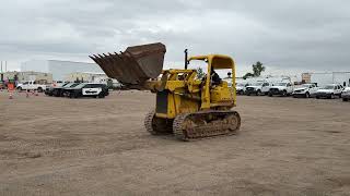 135A - 1986 John Deere 555B Crawler Loader