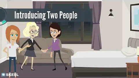 English Conversation Lesson 11:  Introducing Two People