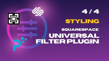 Customising the Squarespace Universal Filter Plugin