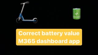 How to change faulty battery capacity at m365 dashboard app (for electric scooters) The easy way screenshot 4