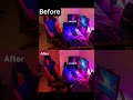 Custom XXXXL Mouse Pad Before &amp; After | Personalized Gaming Desk Mat Transformation