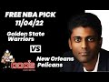 NBA Picks - Warriors vs Pelicans Prediction, 11/4/2022 Best Bets, Odds & Betting Tips | Docs Sports