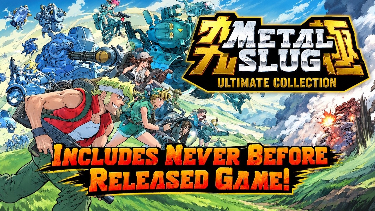 Metal Slug Ultimate Collection Announced for PS5 + Never Before