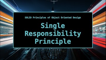 SOLID: The Single Responsibility Principle