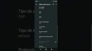 Configuração da APN para funcionalidade da Internet Ilimitada VPN screenshot 3