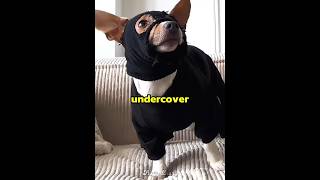 This dog became a tiny spy 🐶 🕵️‍♂️💗
