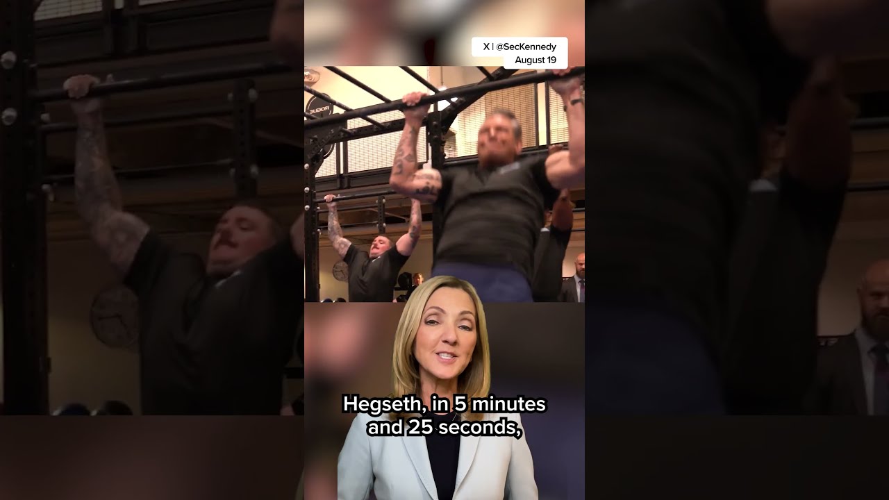 RFK Jr And Pete Hegseth Face Off In Fitness Battle