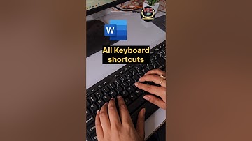 All keyboard shortcuts in MS Word at one place in one click #msword #shorts