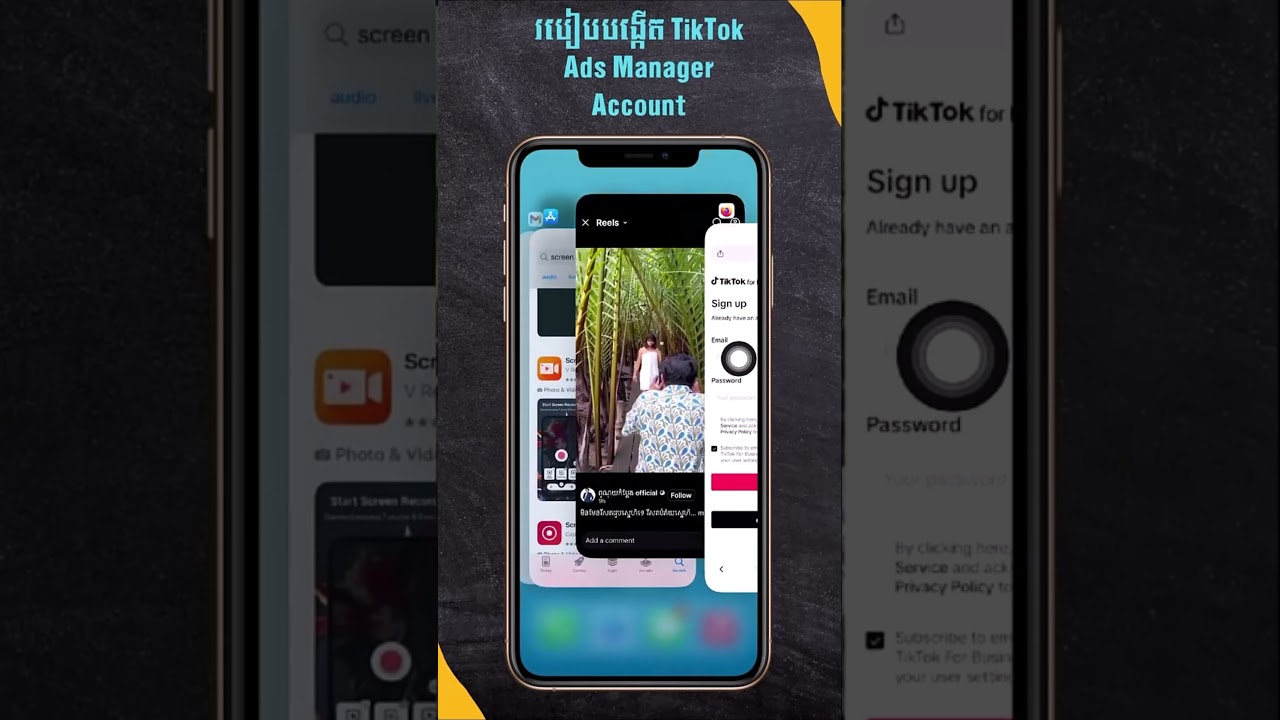 ⁣How create account Tiktok Ads Manager #tiktokviral #smartphone #tiktokshorts #tutorial