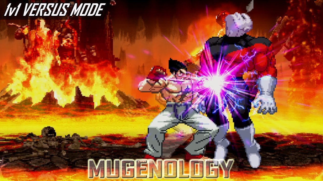 Kazuya Mishima (CvS/POTS) vs Jiren (Z2 Style) - Tekken vs Dragon Ball - MUGEN