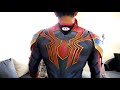 SPIDERMAN IRON SPIDER MOVIE REPLICA TEST FIT SUIT FROM AVENGERS INFINITY WAR  BEST IRON SPIDER SUIT