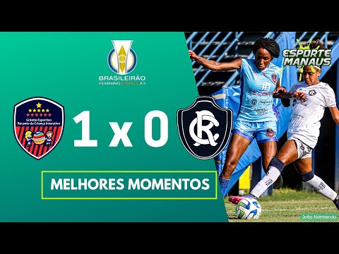 RECANTO 1 x 0 REMO | MELHORES MOMENTOS | QUARTAS DE FINAL DO BRASILEIRÃO FEMININO SÉRIE A3 (VOLTA)