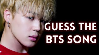 Guess the BTS song by the instrumental (background beat)
