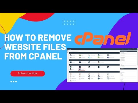 Video: Kā programmā cPanel noņemt lapu izstrādes stadijā?