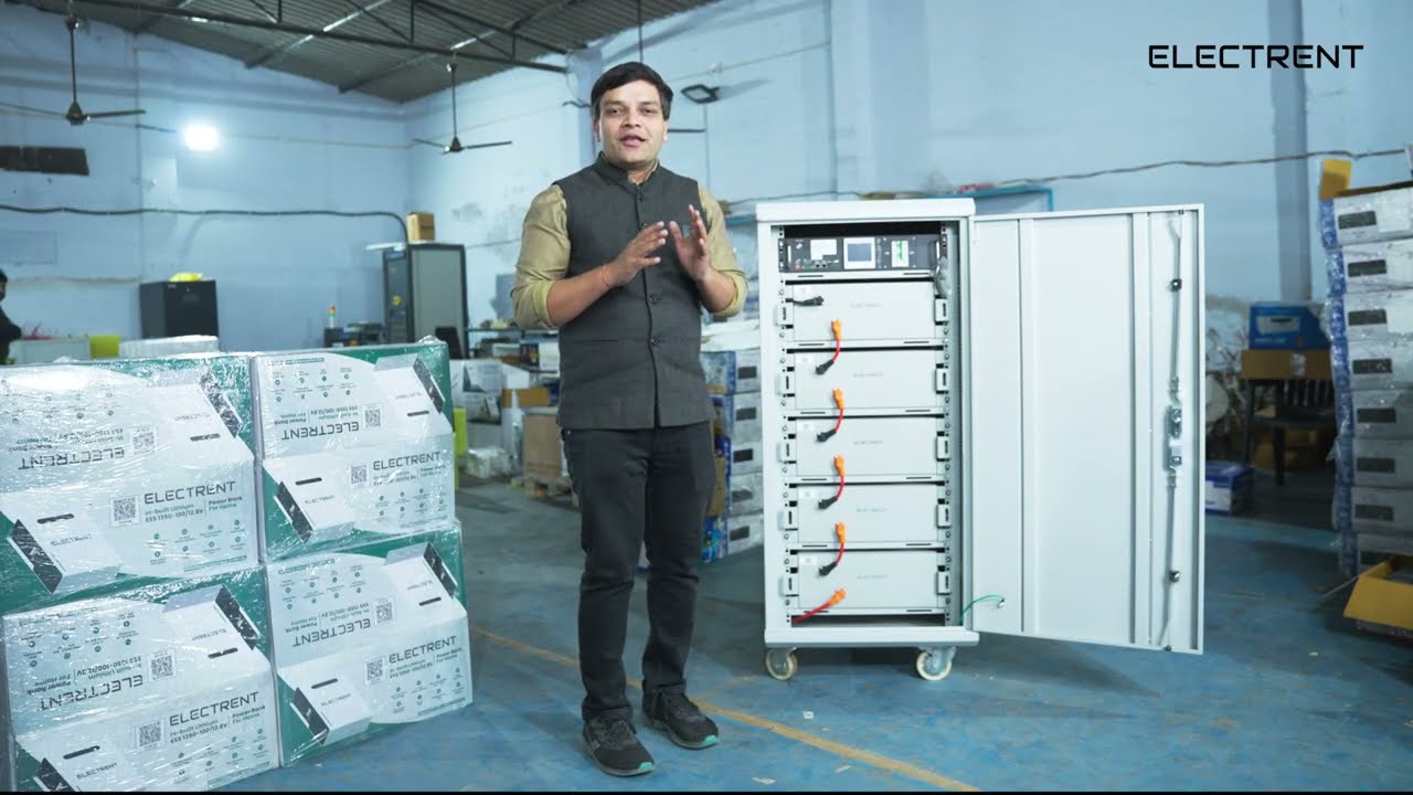 240V 100Ah Lithium Battery | High Voltage Battery for Solar Inverter, Home & Commercial Power Backup