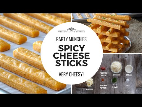 Super-tasty spicy CHEESE STICKS recipe!