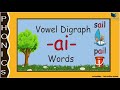 Vowel Digraph AI Words Quiz