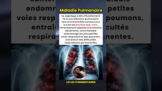 Le vapotage provoque une maladie pulmonaire rare et irréversible ! 🍿🫁