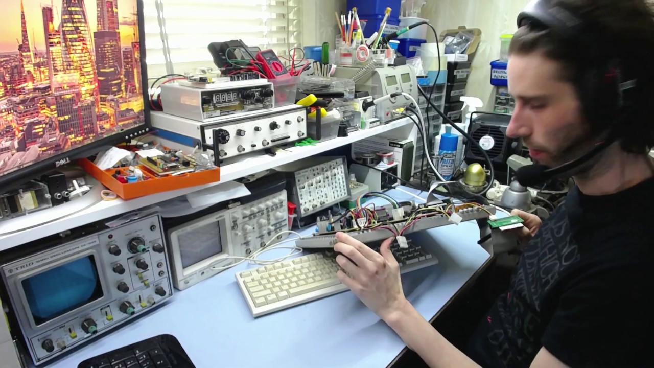 Switching power supply repair in ADi T8053 thin terminal PC YouTube