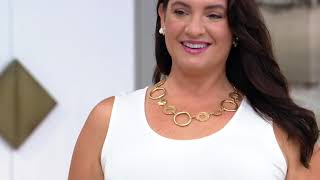 Susan Graver Weekend Cozy Jersey Knit Tank Top on QVC