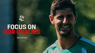 Courtois, Lammens & Penders at training | #REDDEVILS