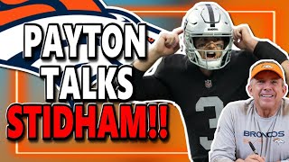 HC Sean Payton REVEALS WHY Denver Broncos Signed QB Jarrett Stidham!!!