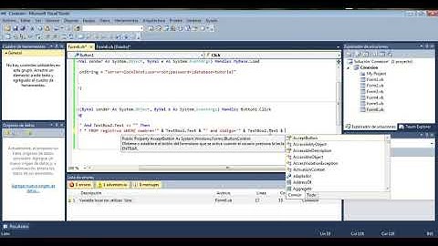 Login con Base de Datos MySql y Visual Basic ElectroSistem